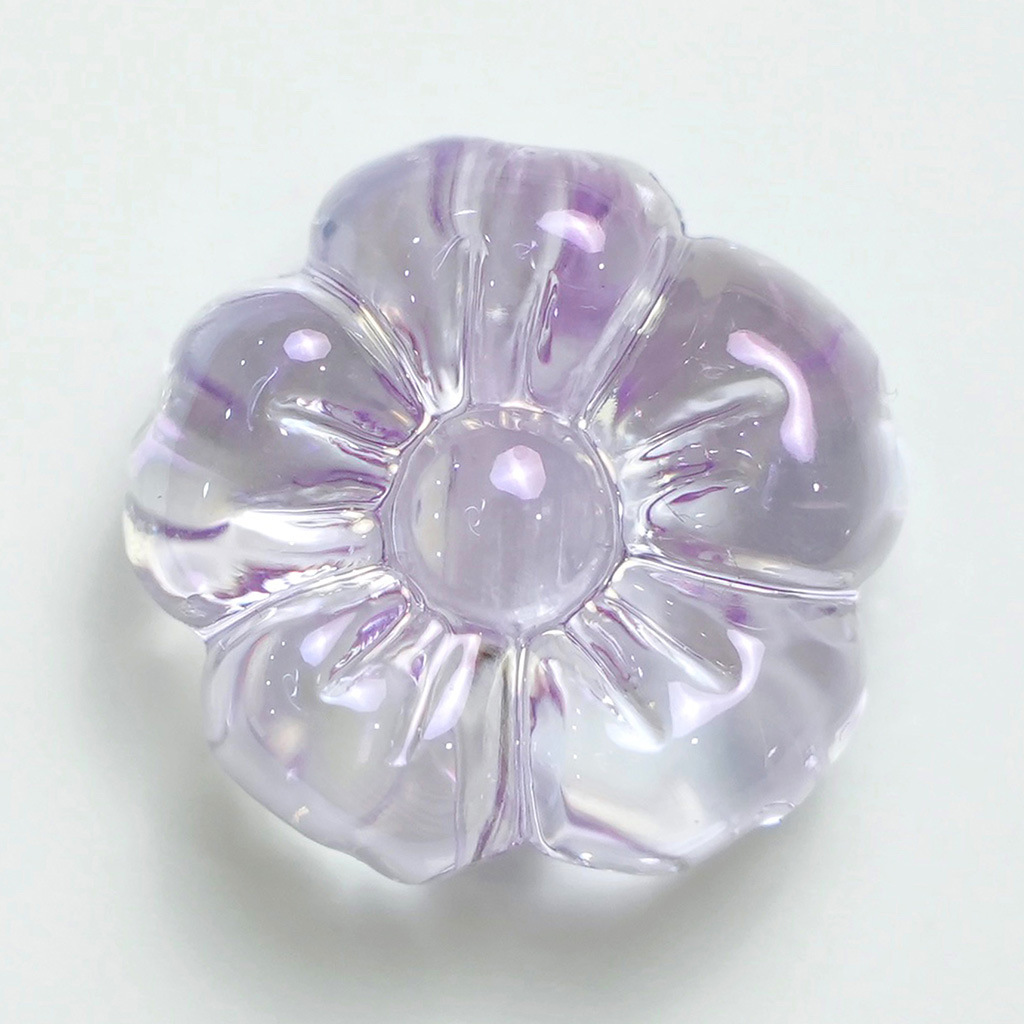 Transparent light violet