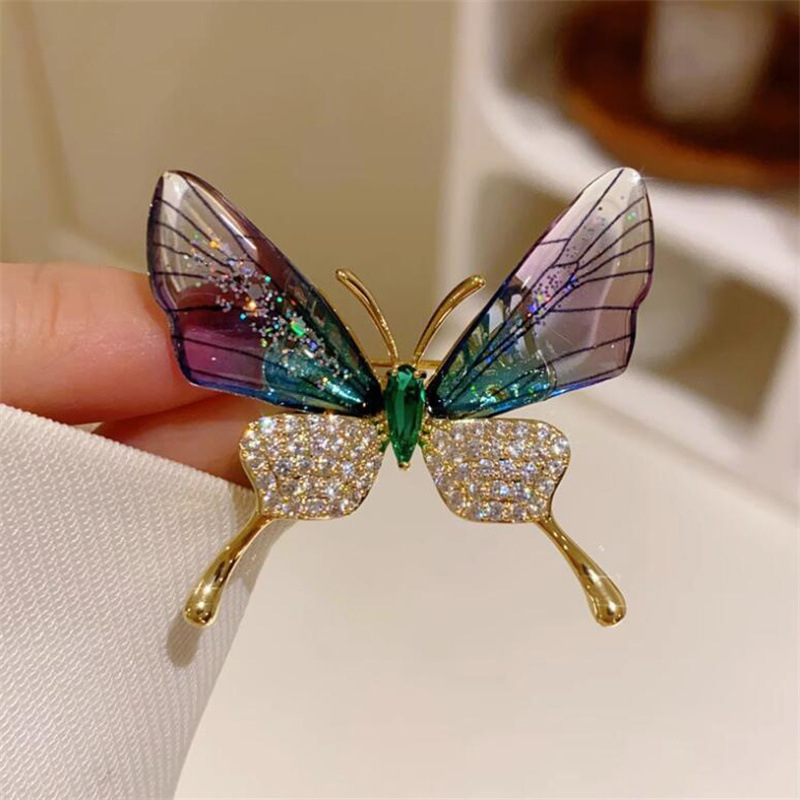 Butterfly brooch