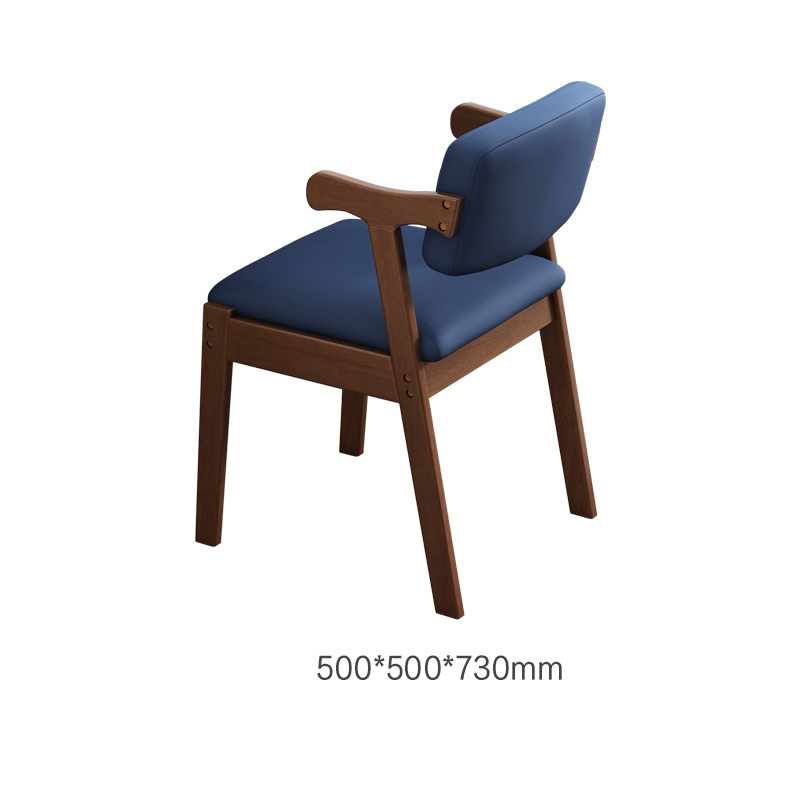 Leather art z chair Hu blue