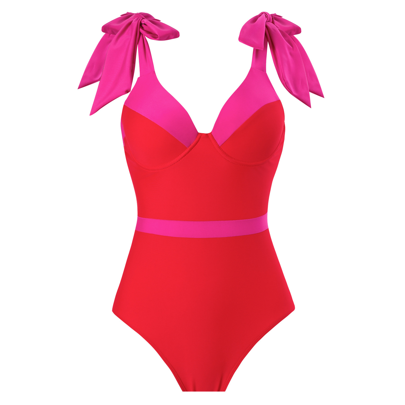 Y181 rose swimsuit