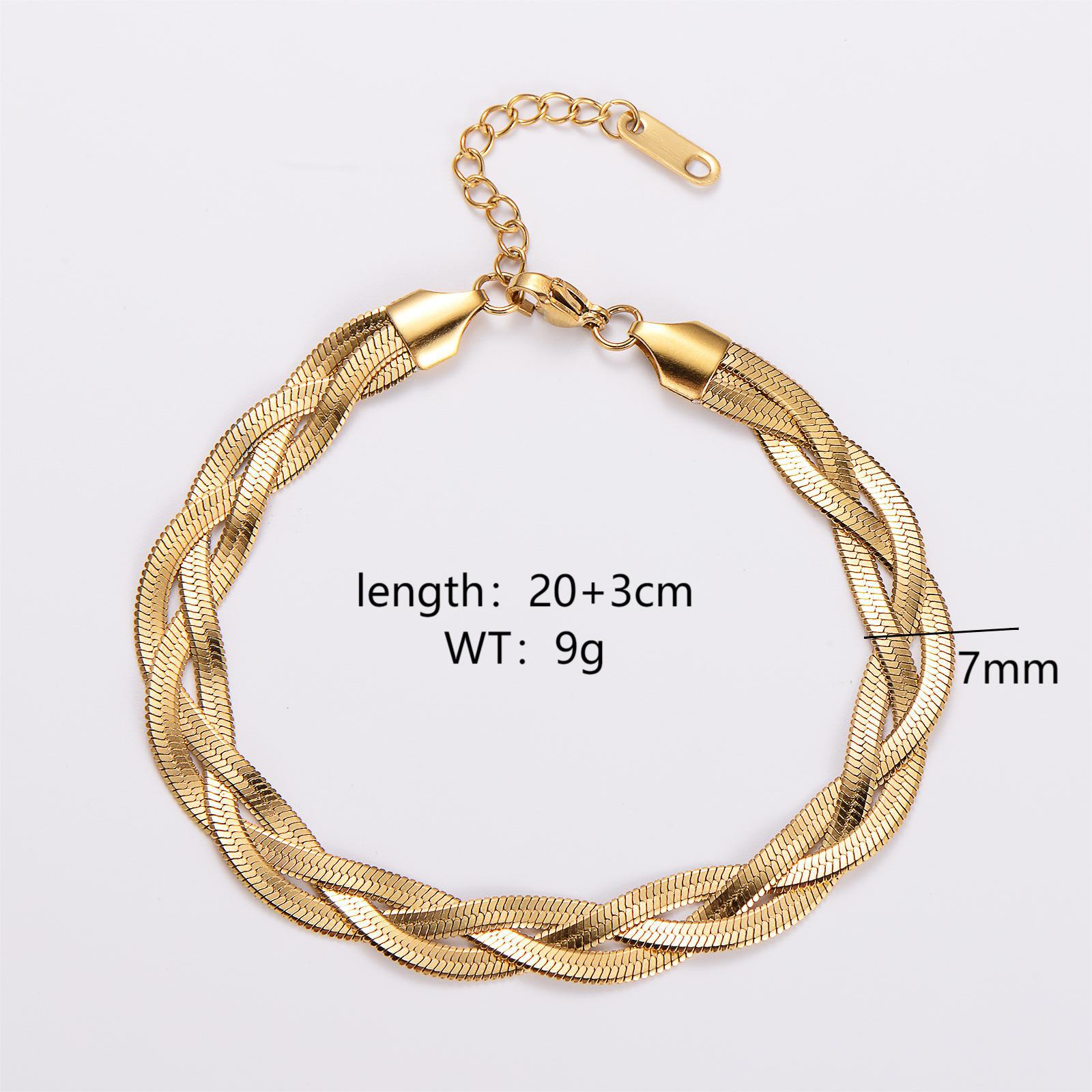 2:Gold bracelet