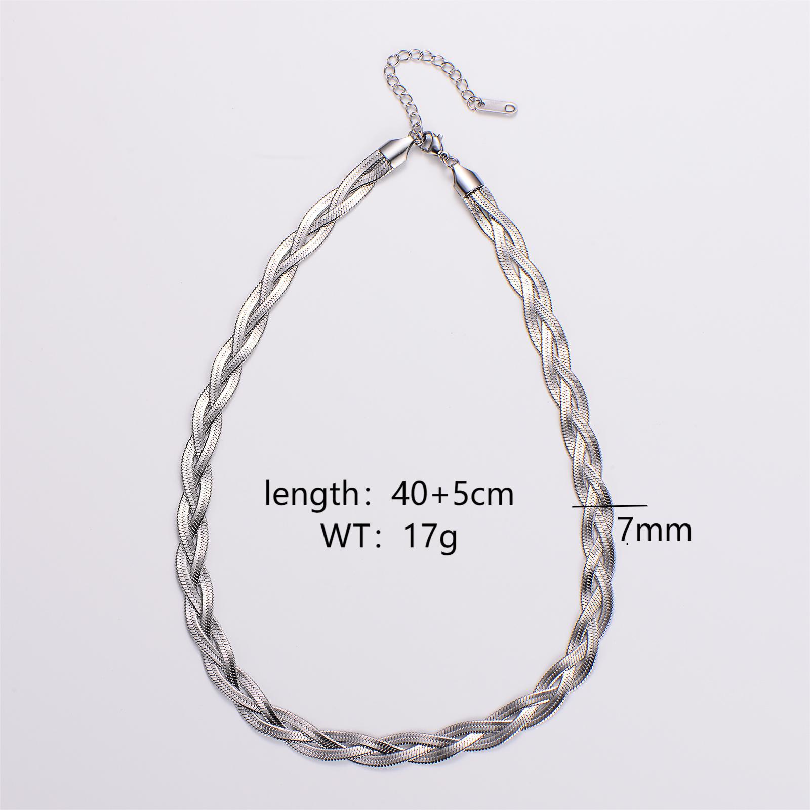 Steel necklace