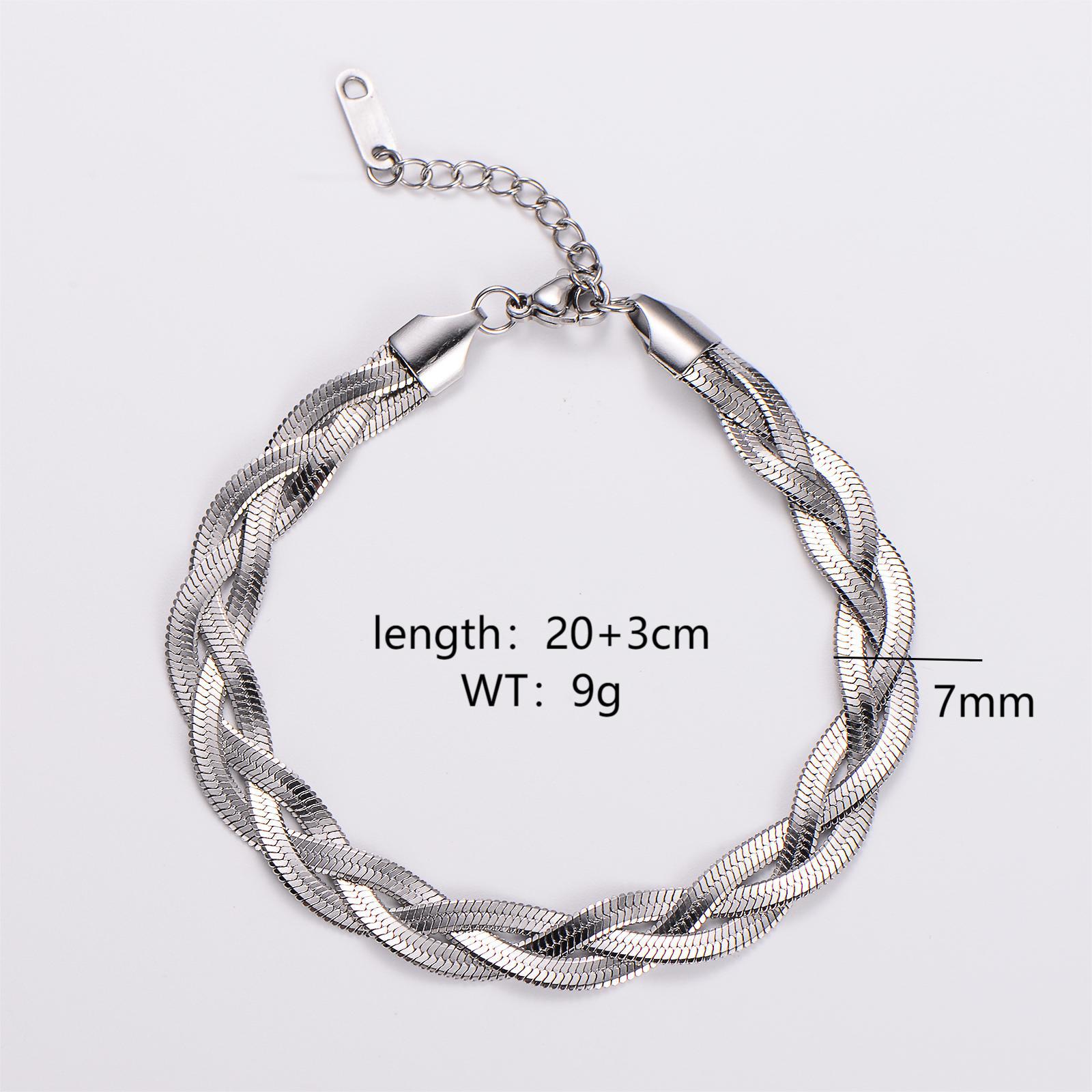 Steel bracelet