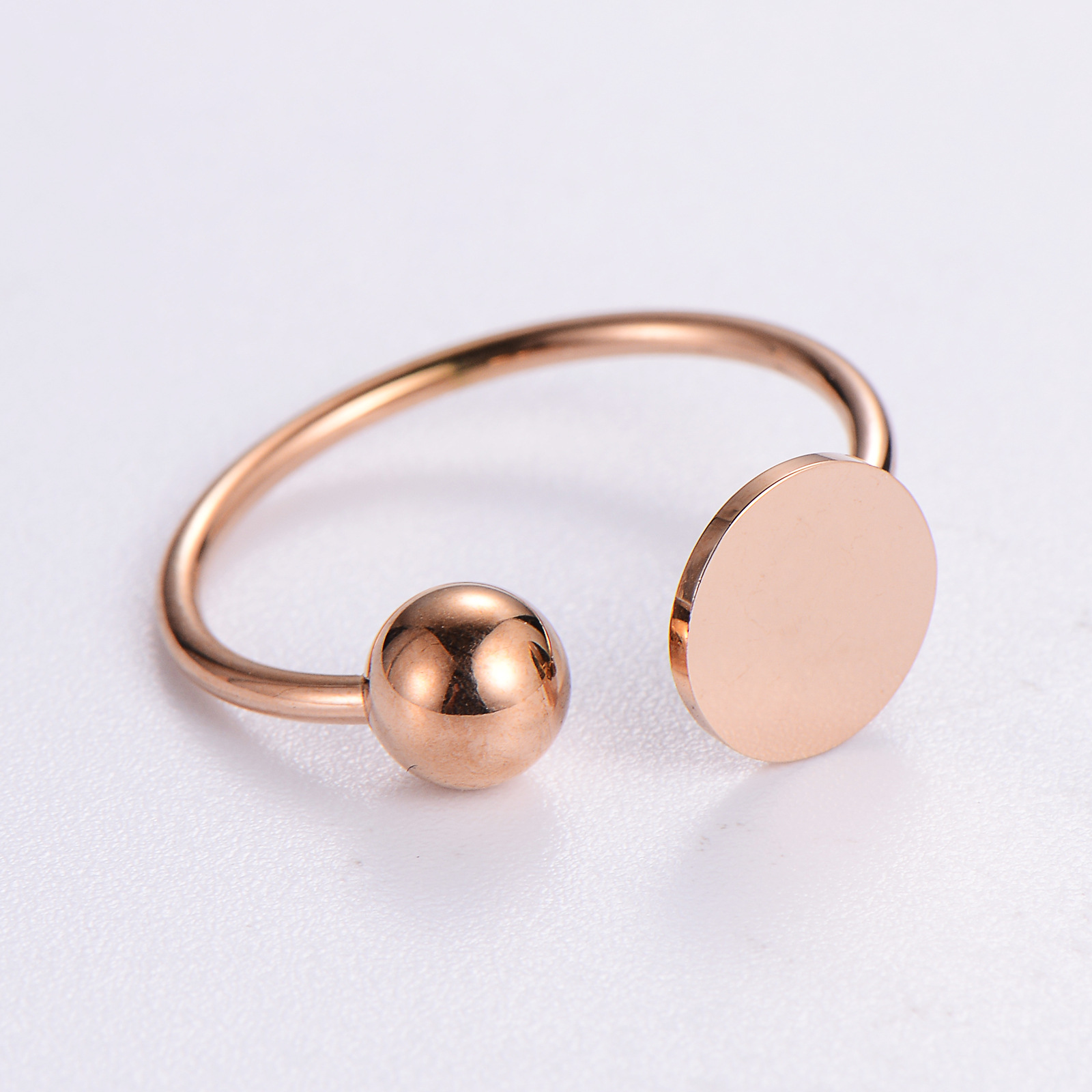 rose gold color US Size #7