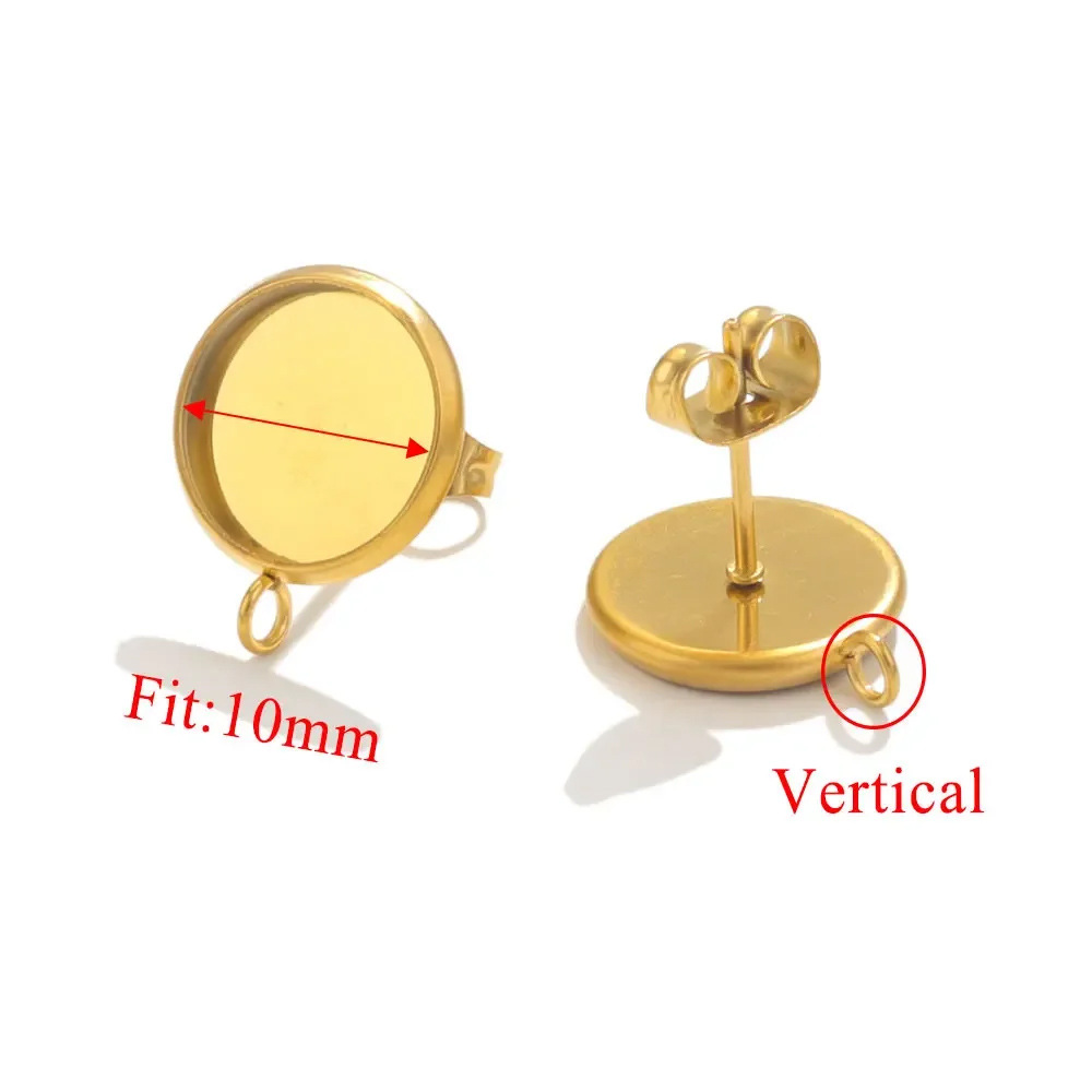 4:gold color vertical 10mm