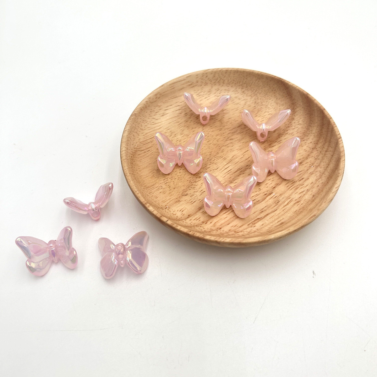 Fine luminous butterfly - pink