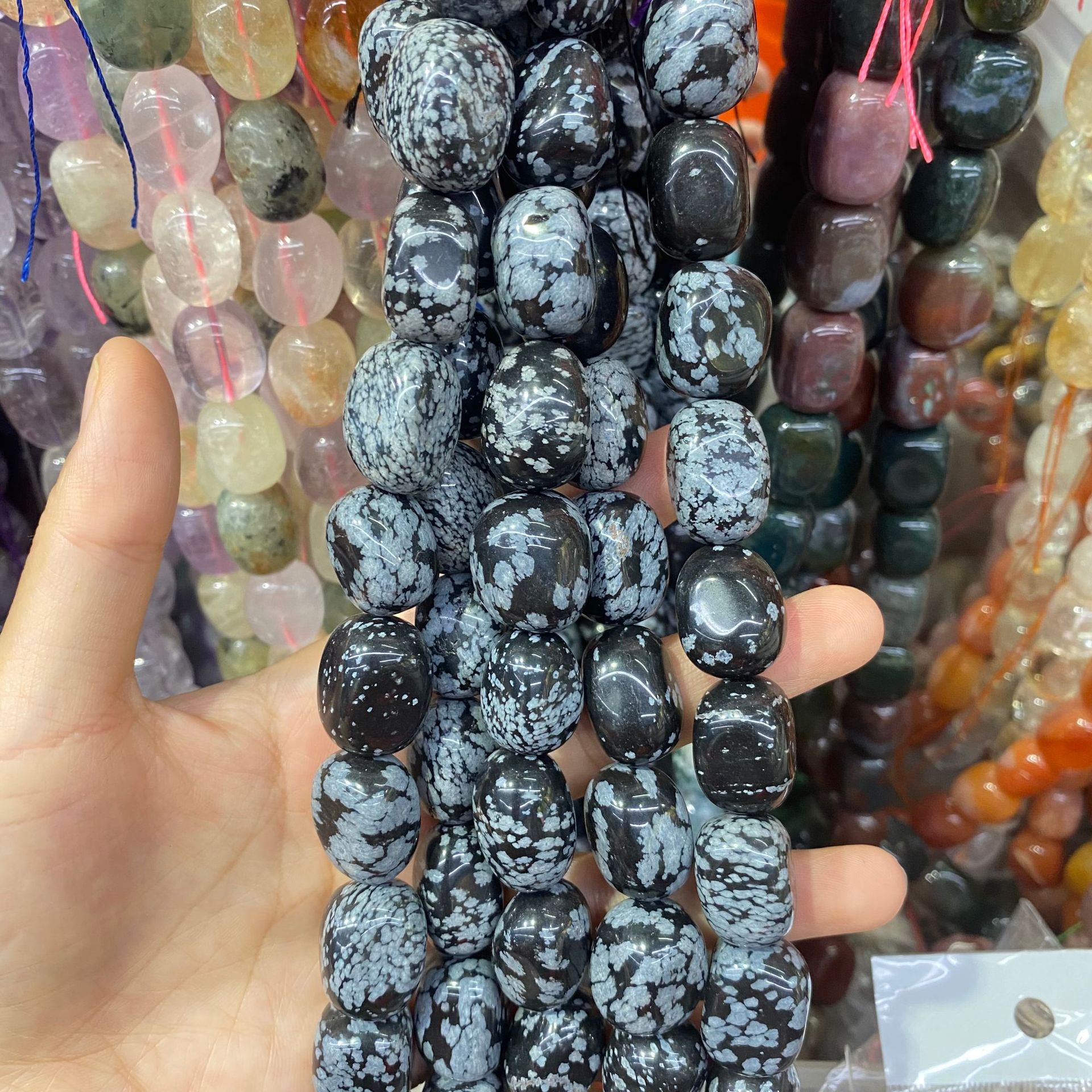 5 snowflake obsidian