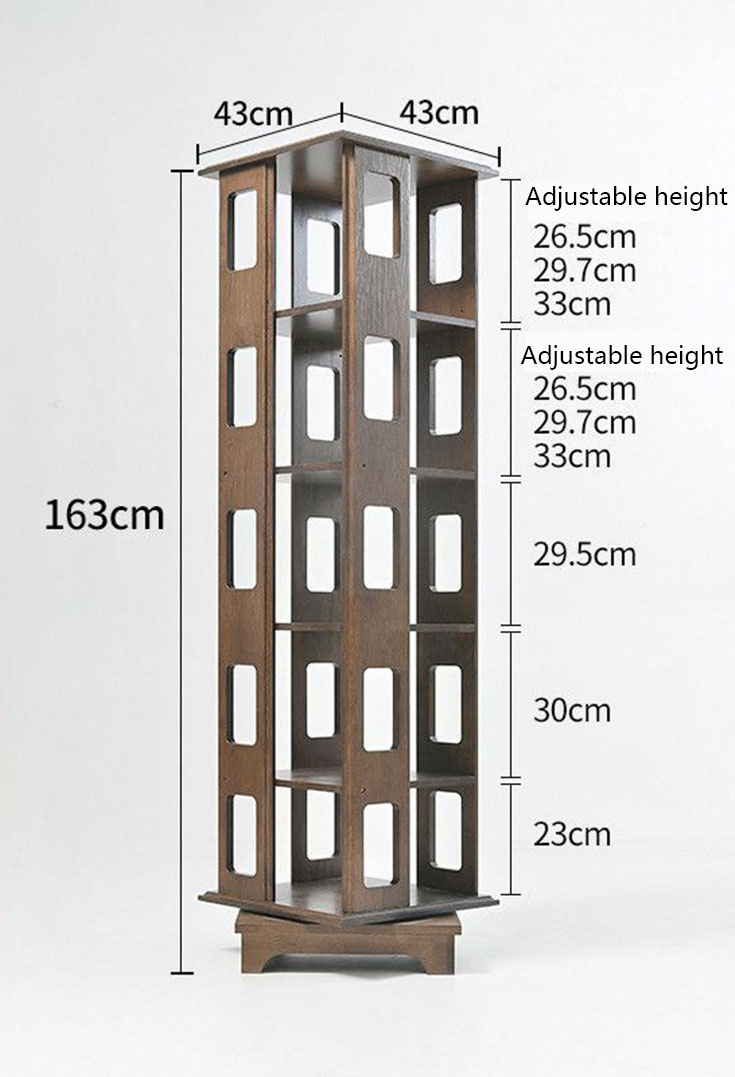 Five layers walnut colour