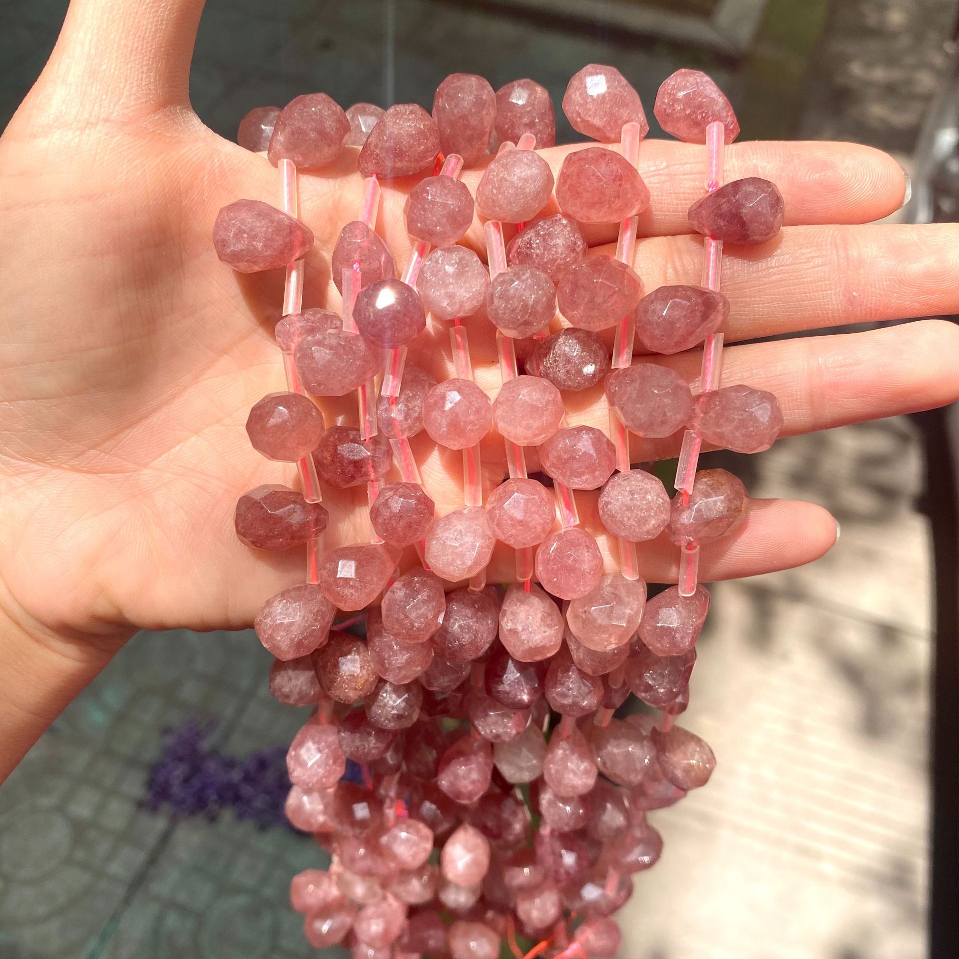 6 Strawberry Quartz