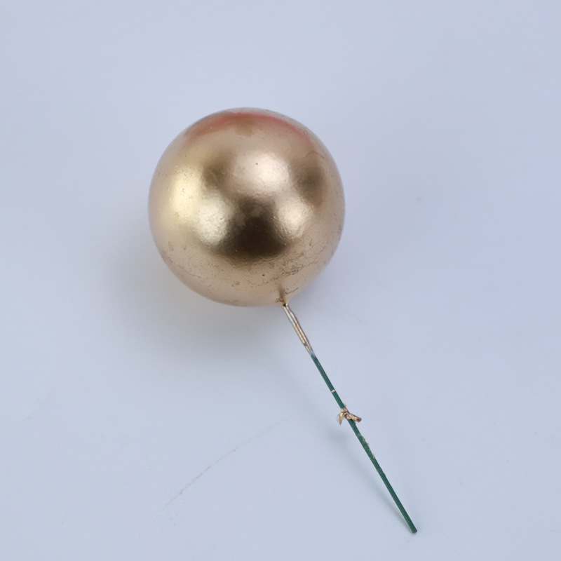 Golden Ball - 4.0cm -10 pieces