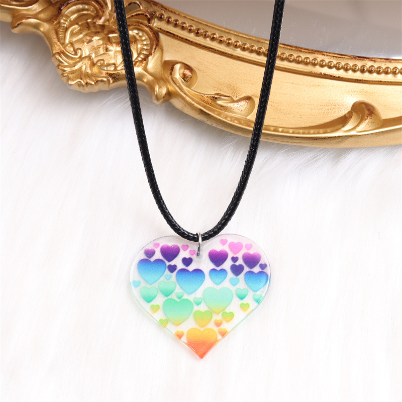 Rainbow heart