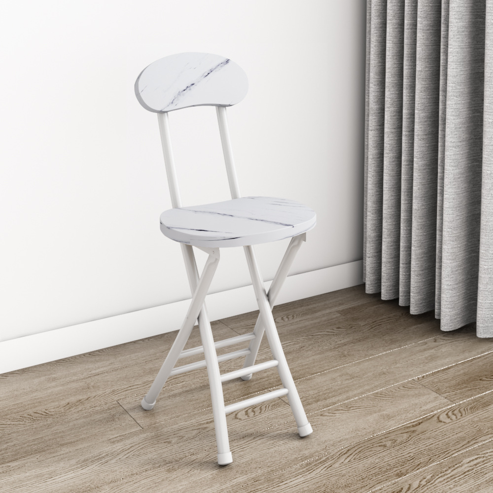 White leg white marble pattern