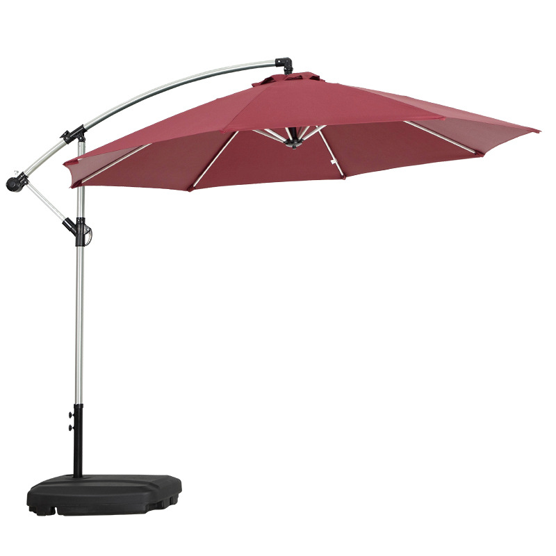 Aluminum-3m single top wine red   60L mobile base