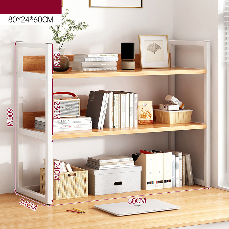 Cherry wood   white steel frame 80*24*60CM