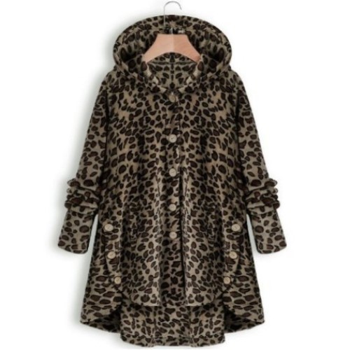 Dark Brown leopard print