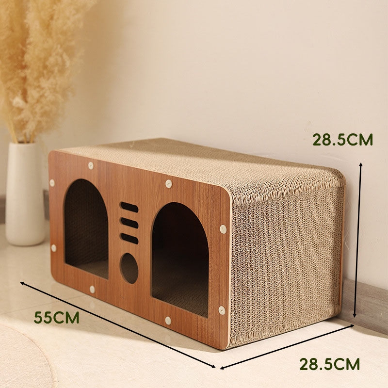 ZK impulse two-door cat scratch nest large