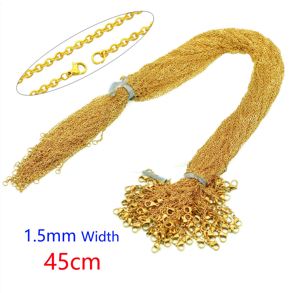 gold 1.5mm-45cm