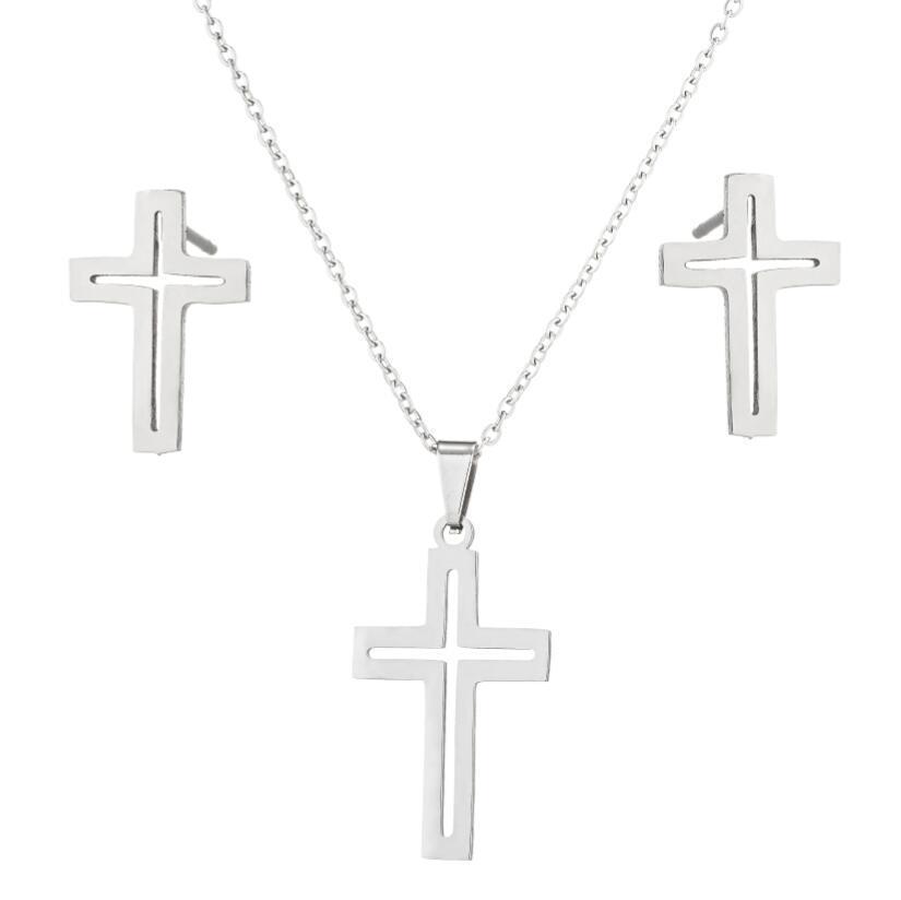 Cross steel color