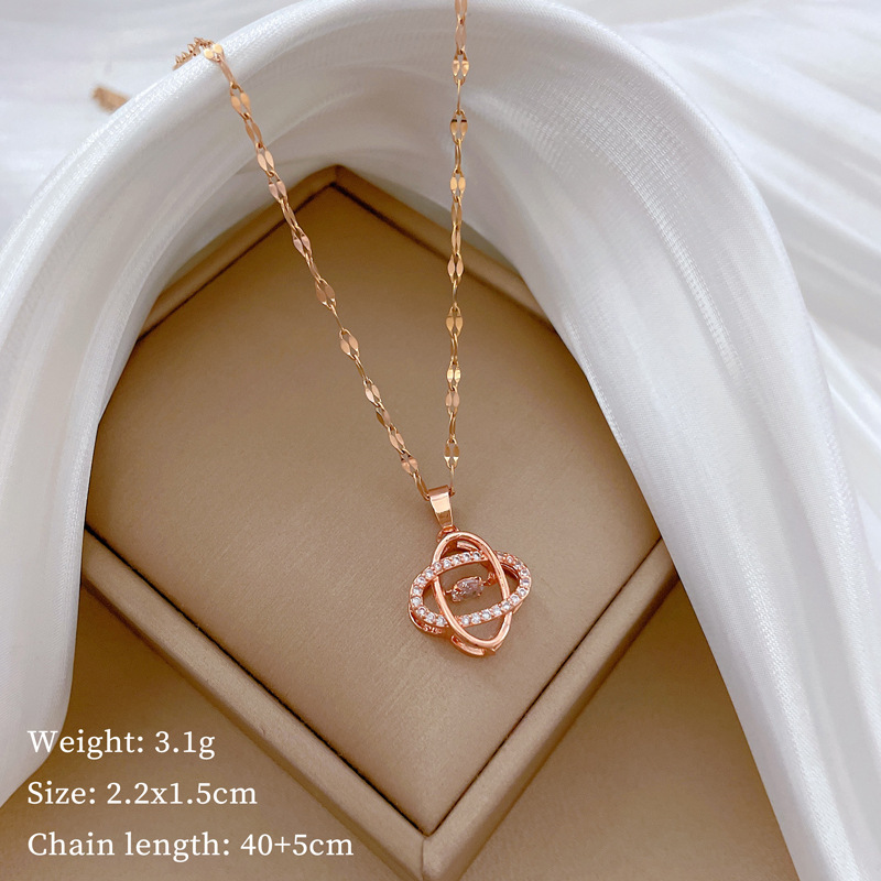 2:rose gold color plated