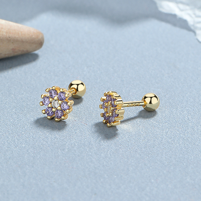 Yellow Gold/pair (Purple)