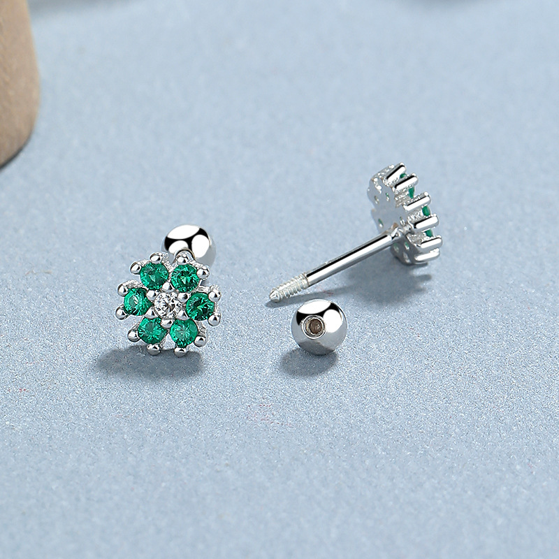 1:White Gold/pair (Green)