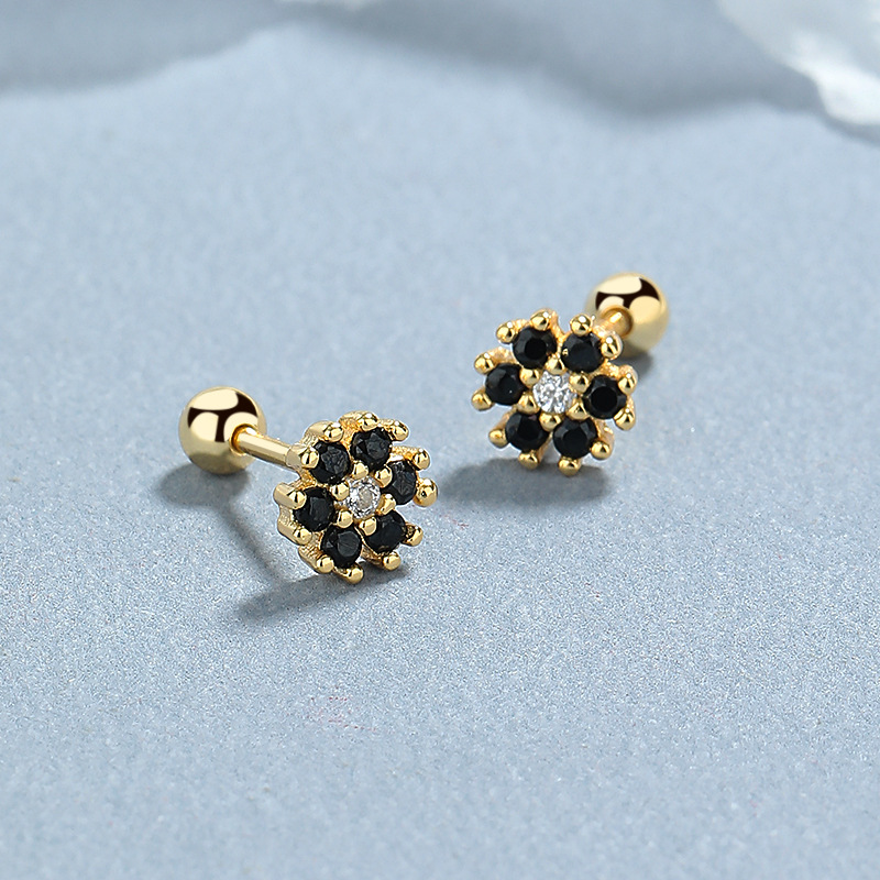 4:Yellow Gold/pair (Black)