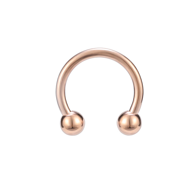 rose gold color 6mm