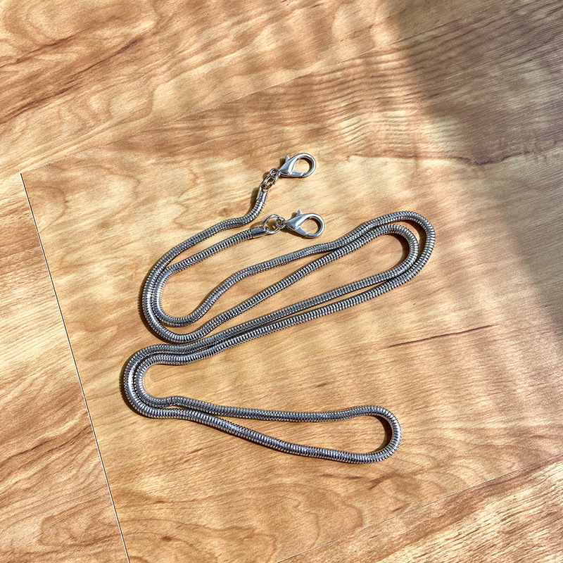 Snake chain -4mm diameter - Silver