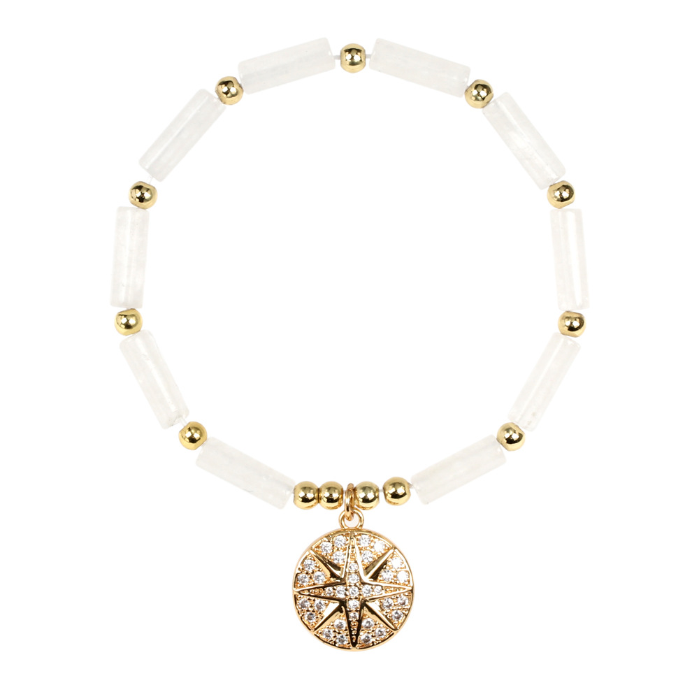 White Moonlight bracelet -16-17cm