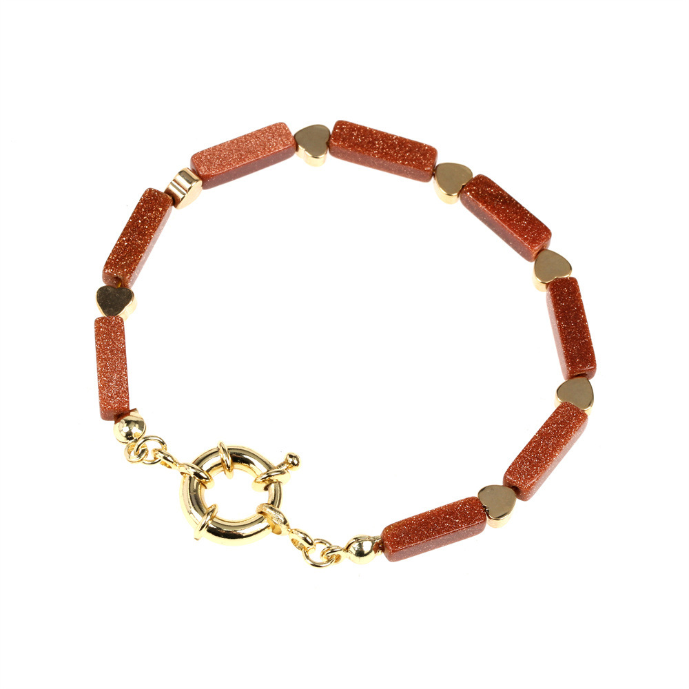 Gold sand bracelet 16cm