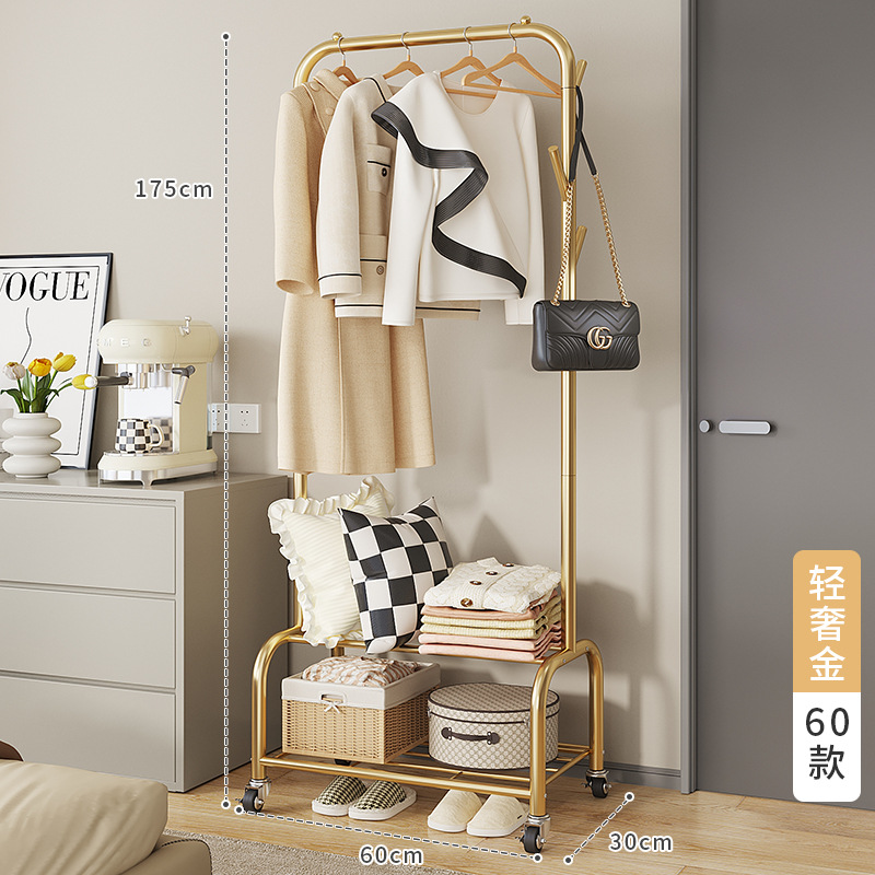 60 shelves - Light luxury gold