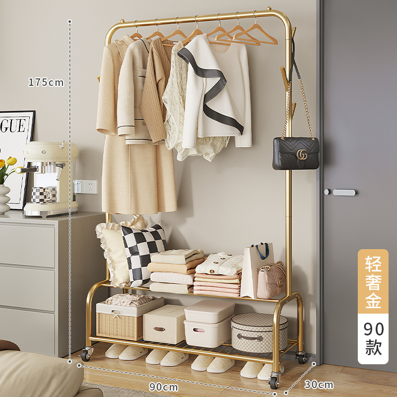 90 shelf - Light luxury gold