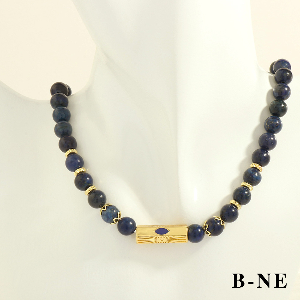 2:Lapis necklace 40X5cm