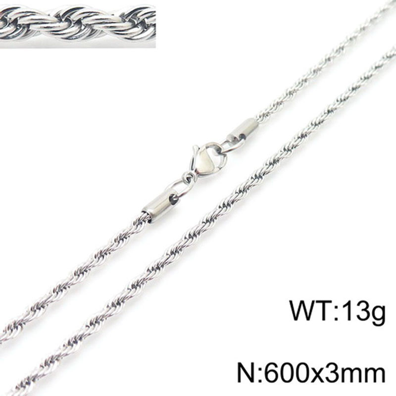 Steel colour chain