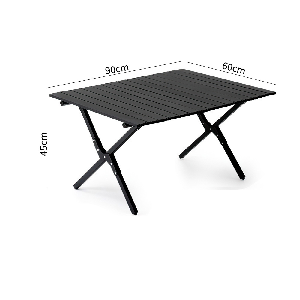 Square tube 90 black long table