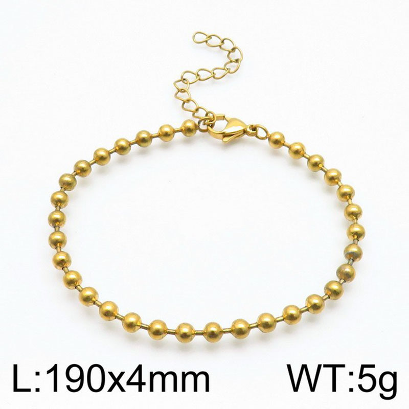 190*4mm gold (electric polishing)