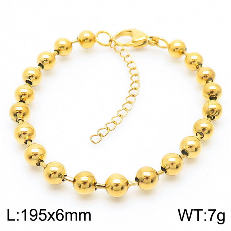 195*6mm gold (electric polishing)