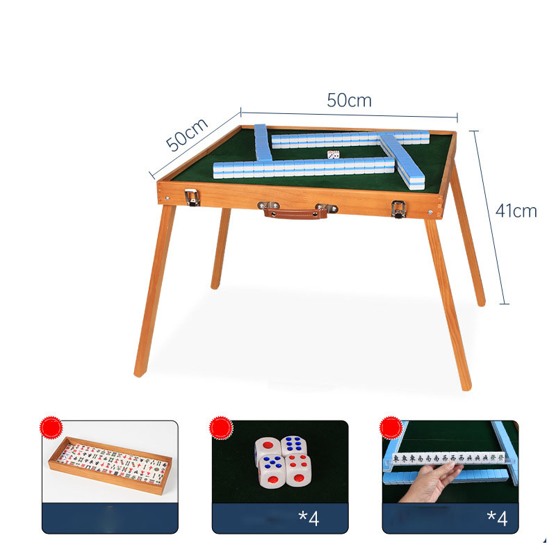 30 blue card   high mahjong table