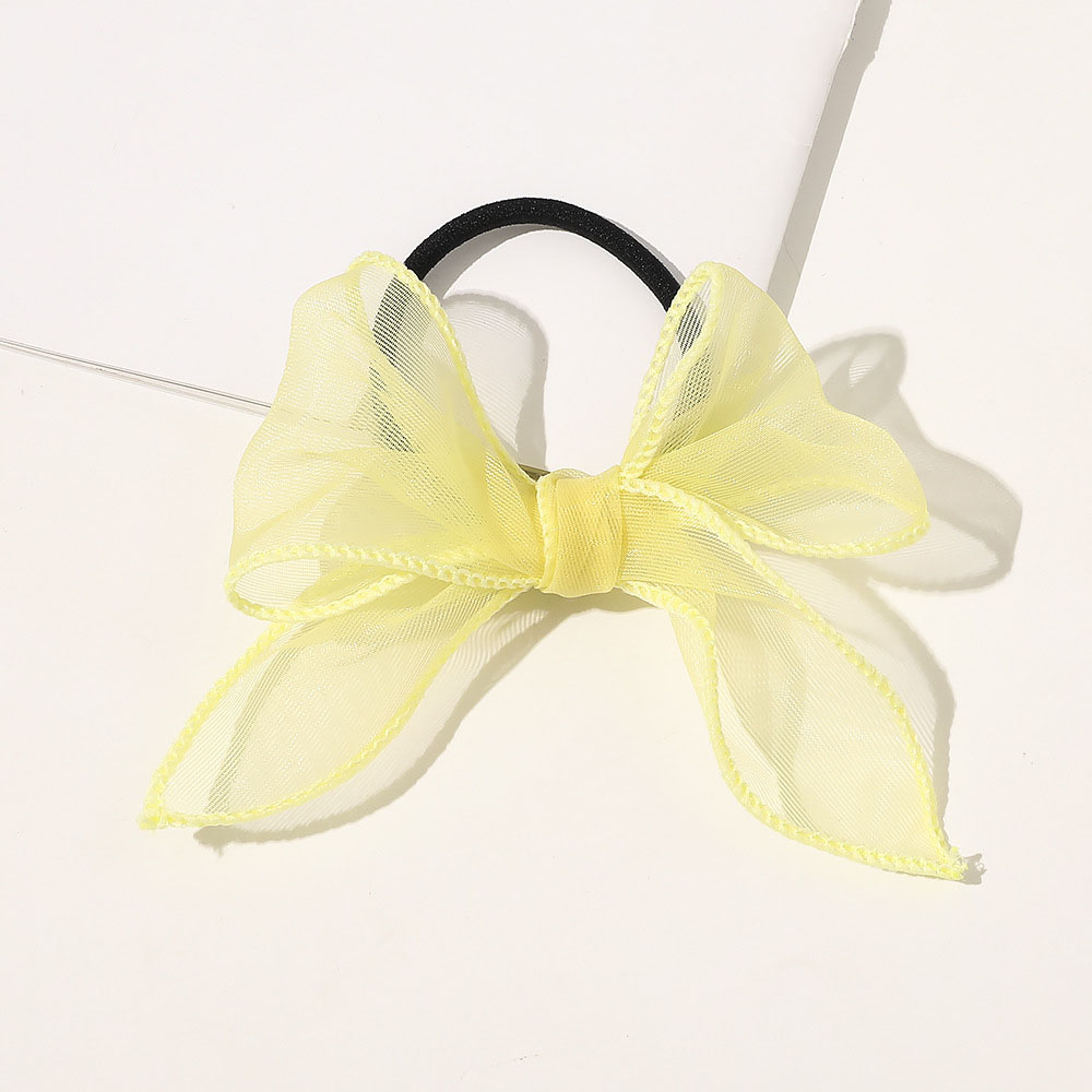 Hair tie. - Yellow