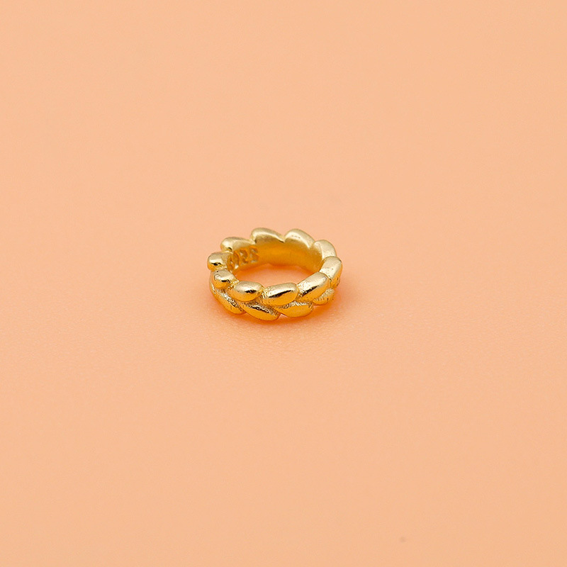 Small gold - 5mm diameter, 3.4mm aperture