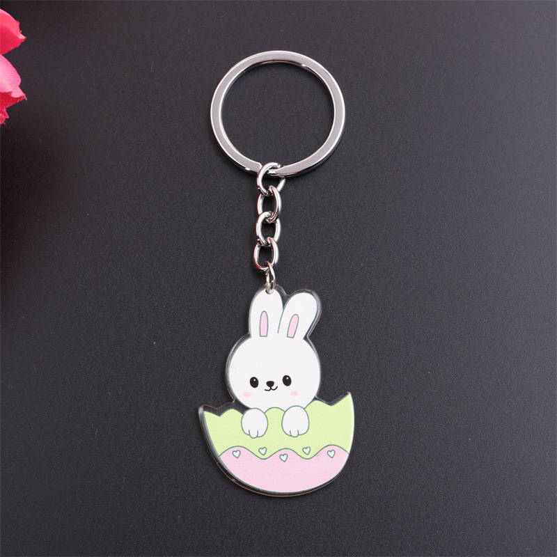 Love eggshell rabbit:47x34mm