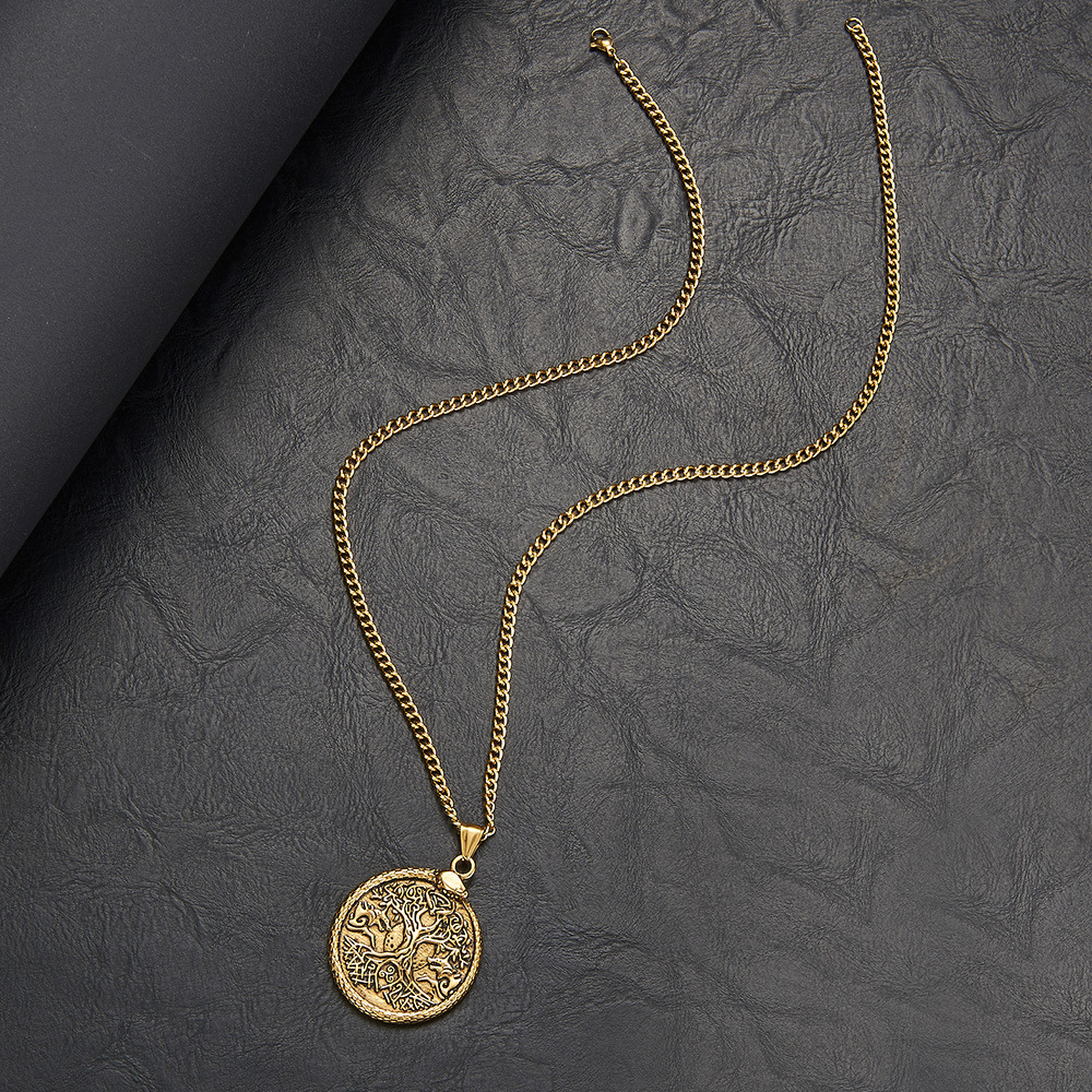 Gold necklace 4mmx60cm