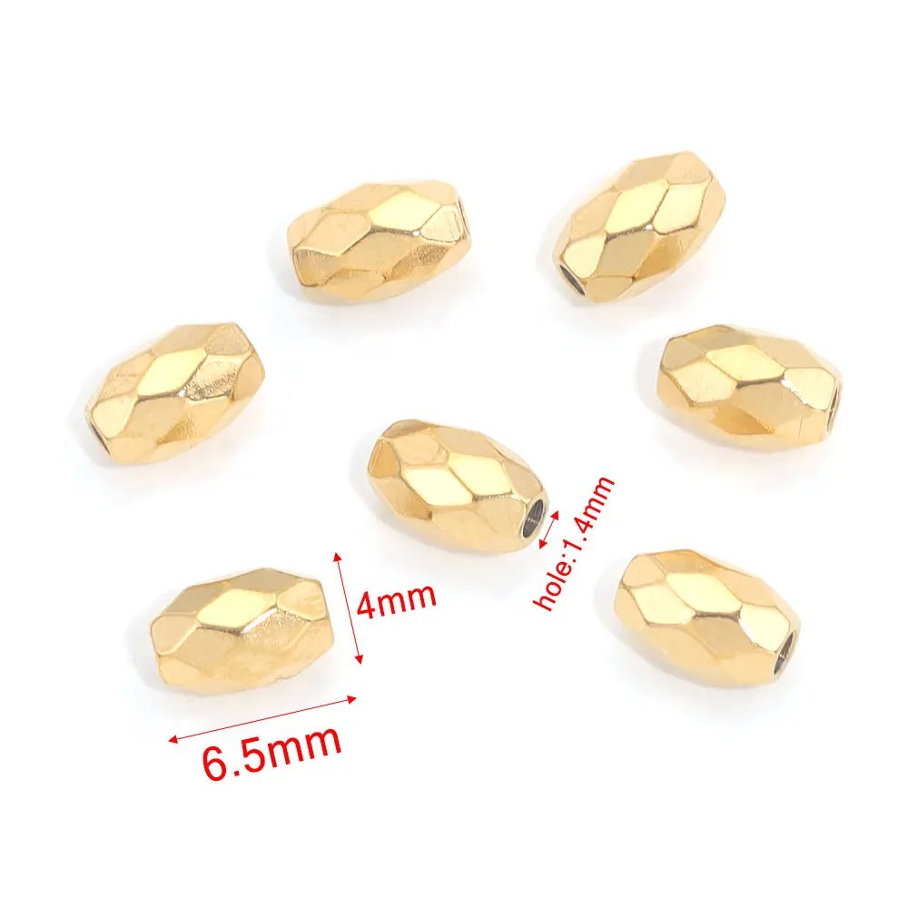 Gold - 6.5x4mm long