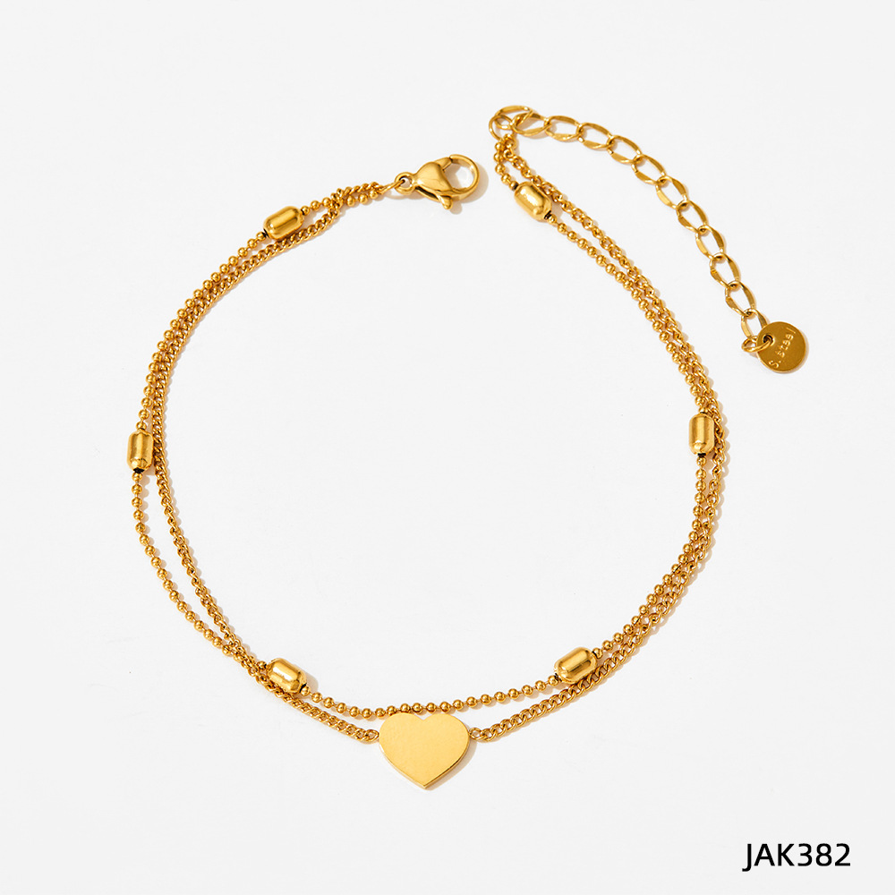 Gold anklet