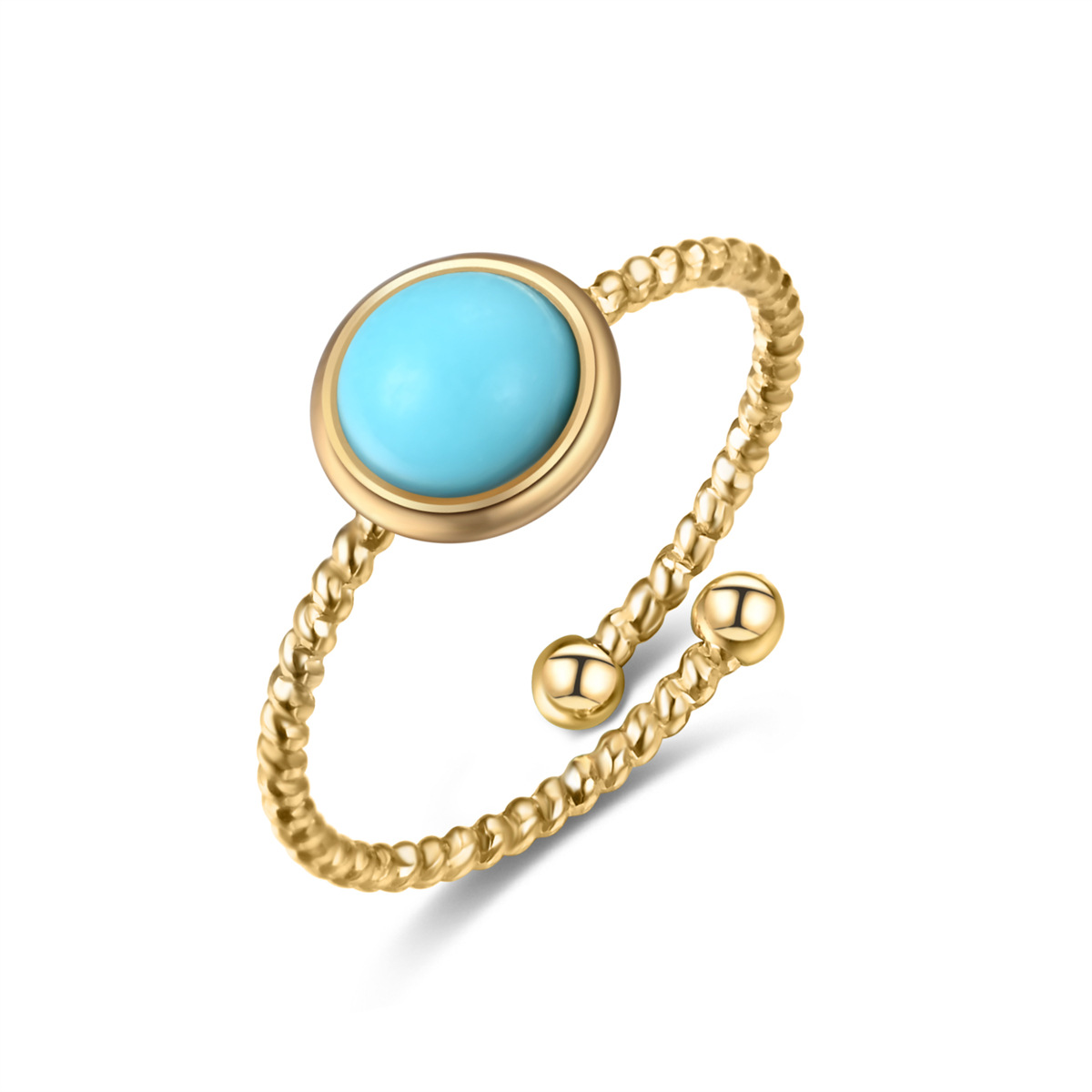 1:Golden blue turquoise