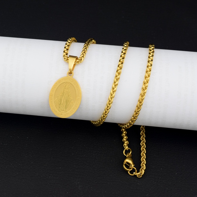 Gold necklace 60cm