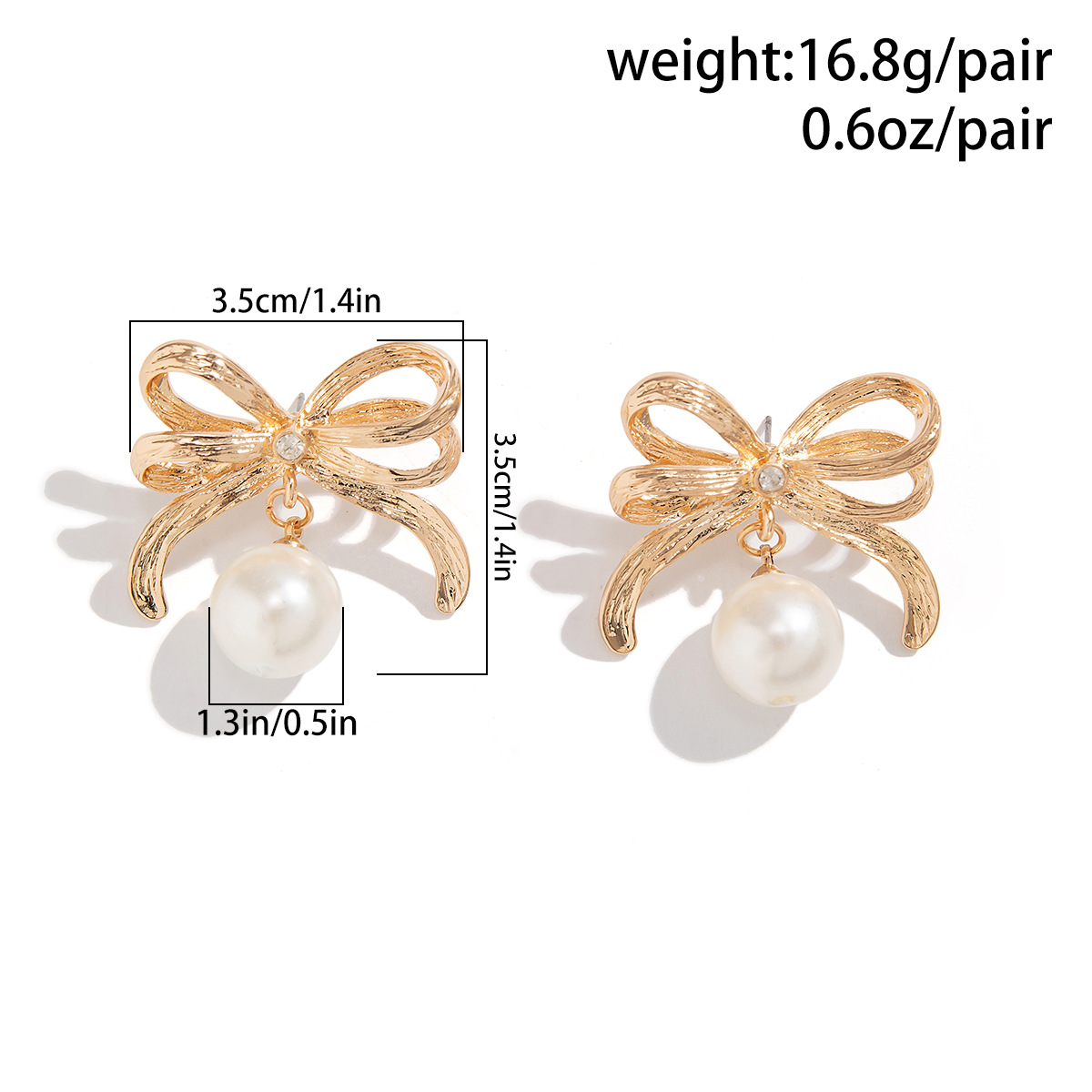 Earrings gold