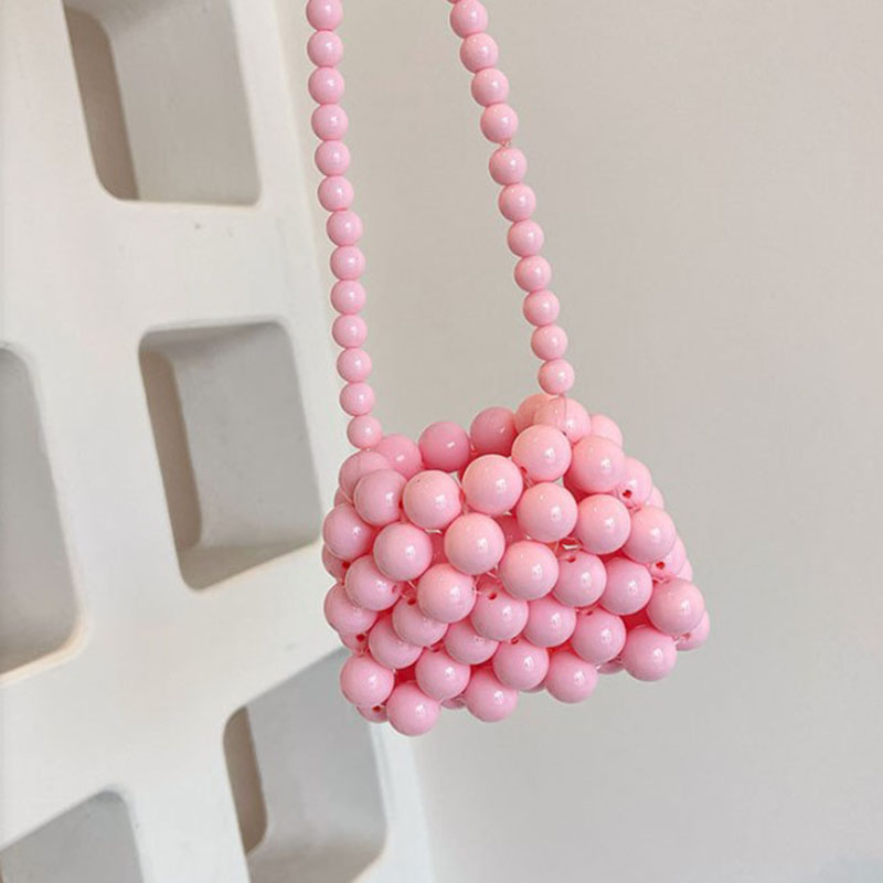 Pink handbag