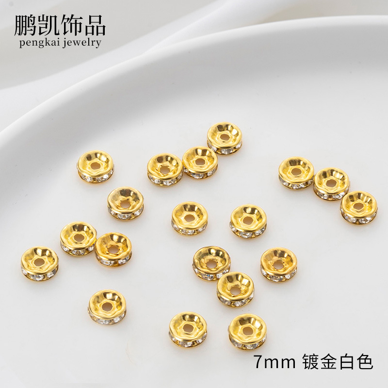 7mm gold plated