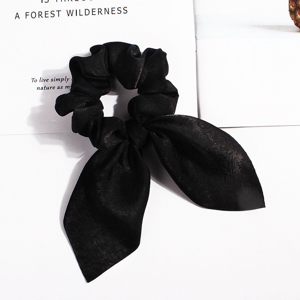 C75- Day velvet rabbit ears black